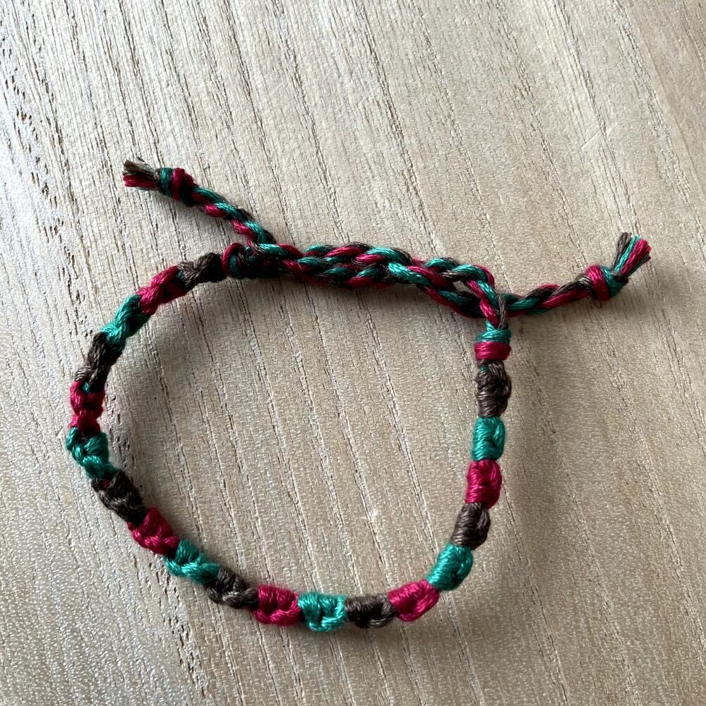 Fritzi Bracelet anklet trendy comfortable tie embroidery thread woven gift
